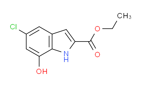 CAS No. 1352900-55-0, Ethyl 5-chloro-7-hydroxy-1H-indole-2-carboxylate