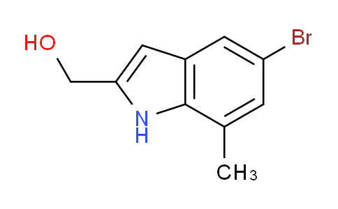 CAS No. 1429901-33-6, (5-Bromo-7-methyl-1H-indol-2-yl)methanol