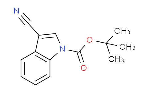 CAS No. 908244-43-9, tert-Butyl 3-cyano-1H-indole-1-carboxylate