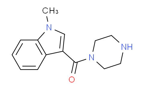CAS No. 1146293-65-3, (1-Methyl-1H-indol-3-yl)(piperazin-1-yl)methanone