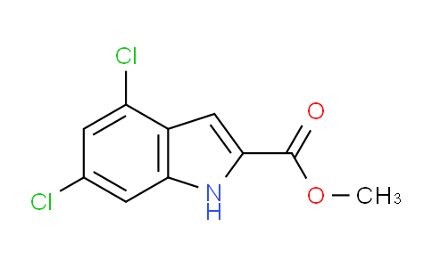 CAS No. 144989-28-6, Methyl 4,6-dichloro-1H-indole-2-carboxylate