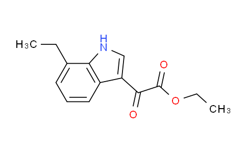 CAS No. 111478-90-1, Ethyl 2-(7-ethyl-1H-indol-3-yl)-2-oxoacetate