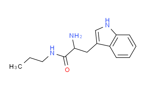 CAS No. 436811-10-8, 2-Amino-3-(1H-indol-3-yl)-N-propylpropanamide