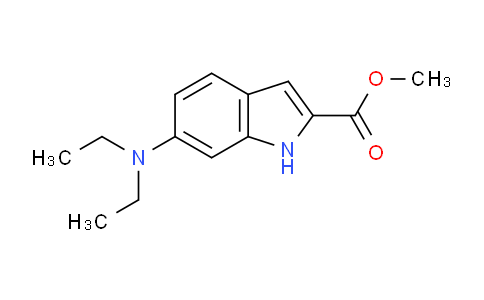 CAS No. 887359-98-0, Methyl 6-(diethylamino)-1H-indole-2-carboxylate