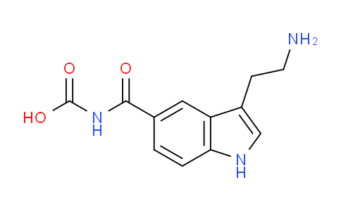 CAS No. 138849-15-7, (3-(2-Aminoethyl)-1H-indole-5-carbonyl)carbamic acid