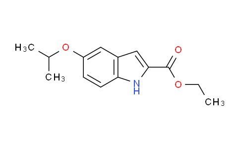 CAS No. 1255147-70-6, Ethyl 5-isopropoxy-1H-indole-2-carboxylate
