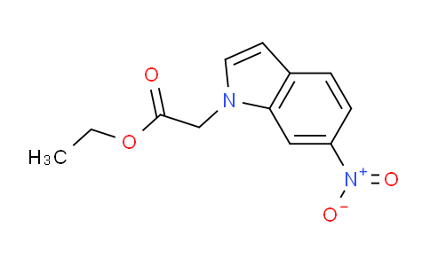CAS No. 915037-28-4, Ethyl 2-(6-nitro-1H-indol-1-yl)acetate