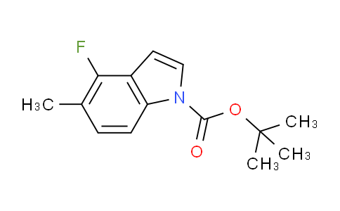 CAS No. 1934936-34-1, tert-Butyl 4-fluoro-5-methyl-1H-indole-1-carboxylate