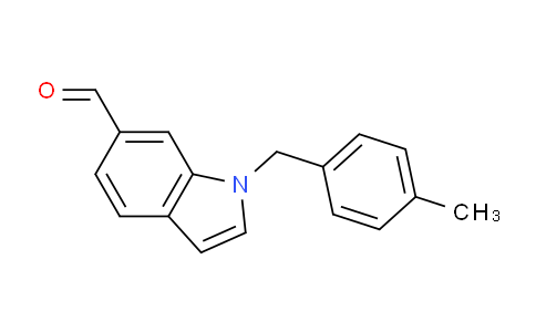 CAS No. 944893-56-5, 1-(4-Methylbenzyl)-1H-indole-6-carbaldehyde
