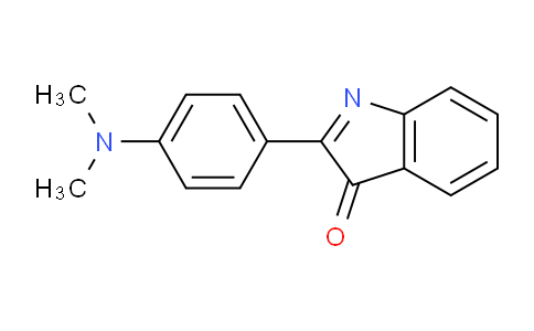 CAS No. 95654-32-3, 2-(4-(Dimethylamino)phenyl)-3H-indol-3-one