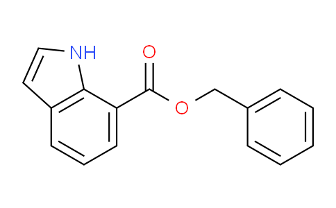 CAS No. 208774-33-8, Benzyl 1H-indole-7-carboxylate