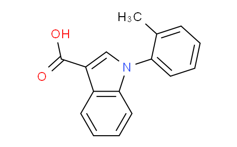 CAS No. 1450658-02-2, 1-(o-Tolyl)-1H-indole-3-carboxylic acid