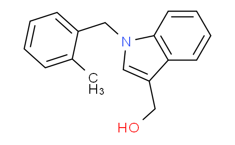 CAS No. 1427027-14-2, (1-(2-Methylbenzyl)-1H-indol-3-yl)methanol
