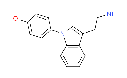 CAS No. 904085-95-6, 4-(3-(2-Aminoethyl)-1H-indol-1-yl)phenol