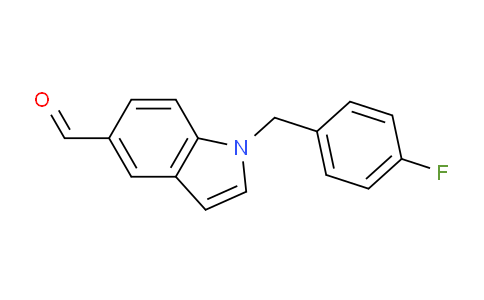 CAS No. 944893-59-8, 1-(4-Fluorobenzyl)-1H-indole-5-carbaldehyde