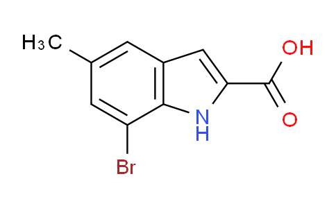 CAS No. 15936-75-1, 7-Bromo-5-methyl-1h-indole-2-carboxylic acid