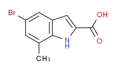CAS No. 15936-76-2, 5-Bromo-7-methyl-1H-indole-2-carboxylic acid