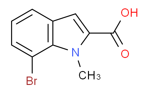 CAS No. 908135-49-9, 7-Bromo-1-methyl-1H-indole-2-carboxylic acid