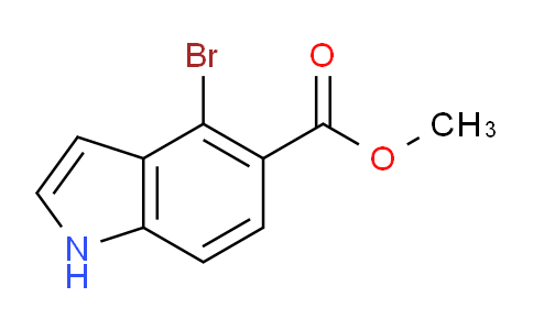 CAS No. 1956389-89-1, Methyl 4-bromo-1H-indole-5-carboxylate