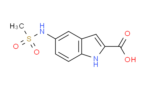 CAS No. 150975-95-4, 5-(Methylsulfonamido)-1H-indole-2-carboxylic acid