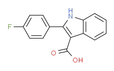 CAS No. 773870-18-1, 2-(4-Fluorophenyl)-1H-indole-3-carboxylic acid