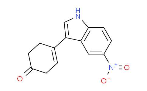 MC729589 | 915037-54-6 | 4-(5-nitro-1H-indol-3-yl)cyclohex-3-en-1-one