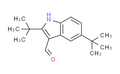 CAS No. 590347-37-8, 2,5-Ditert-butyl-1h-indole-3-carbaldehyde