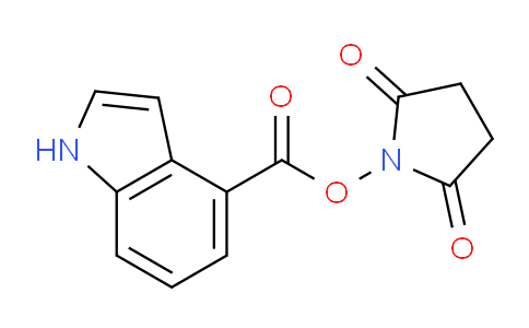 CAS No. 1707737-27-6, 2,5-Dioxopyrrolidin-1-yl 1H-indole-4-carboxylate