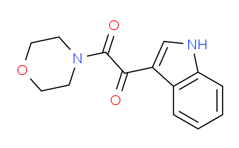 CAS No. 5625-89-8, 1-(1H-Indol-3-yl)-2-morpholinoethane-1,2-dione