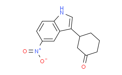 CAS No. 1152478-65-3, 3-(5-Nitro-1H-indol-3-yl)cyclohexanone