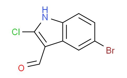 CAS No. 535923-43-4, 5-Bromo-2-chloro-1H-indole-3-carbaldehyde