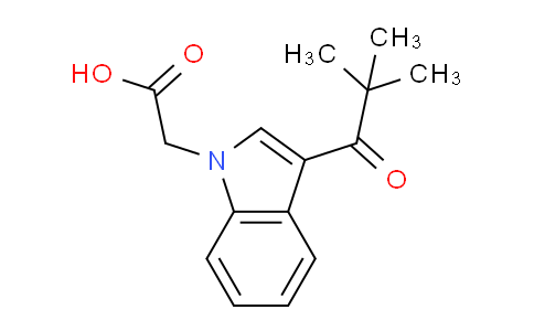 CAS No. 842964-33-4, 2-(3-Pivaloyl-1H-indol-1-yl)acetic acid