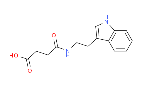 CAS No. 92256-33-2, 4-((2-(1H-Indol-3-yl)ethyl)amino)-4-oxobutanoic acid