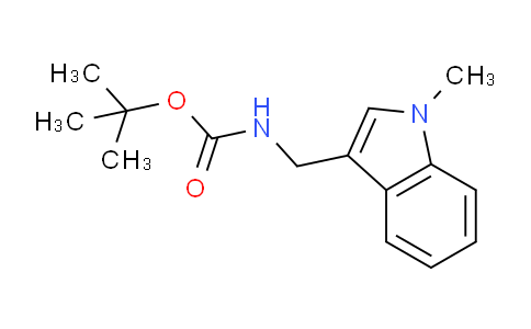 CAS No. 1823272-12-3, tert-Butyl ((1-methyl-1H-indol-3-yl)methyl)carbamate