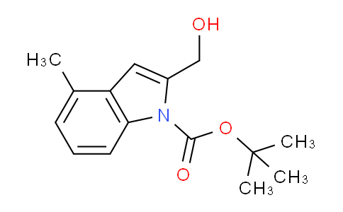 CAS No. 2044704-80-3, tert-Butyl 2-(hydroxymethyl)-4-methyl-1H-indole-1-carboxylate