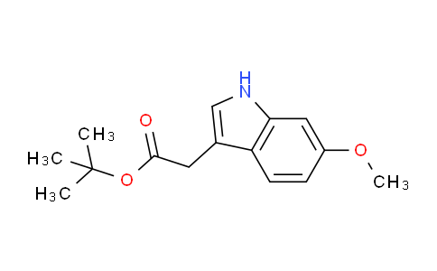 CAS No. 142653-02-9, tert-Butyl 2-(6-methoxy-1H-indol-3-yl)acetate
