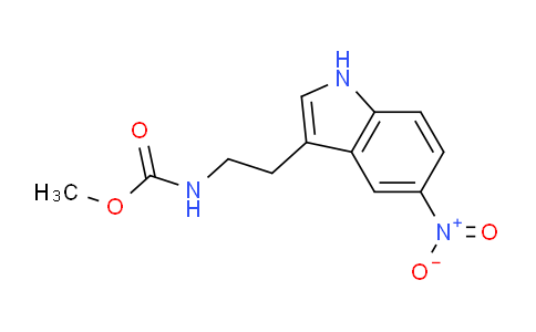 CAS No. 88369-05-5, Methyl (2-(5-nitro-1H-indol-3-yl)ethyl)carbamate