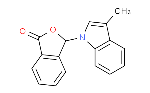 CAS No. 6308-56-1, 3-(3-Methyl-1H-indol-1-yl)isobenzofuran-1(3H)-one