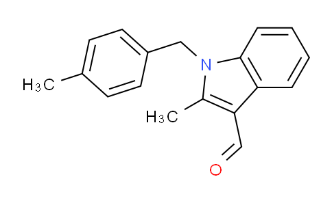 CAS No. 592550-44-2, 2-Methyl-1-(4-methylbenzyl)-1H-indole-3-carbaldehyde