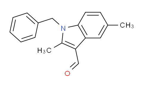 CAS No. 1228552-95-1, 1-Benzyl-2,5-dimethyl-1H-indole-3-carbaldehyde