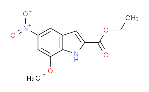 CAS No. 176956-21-1, Ethyl 7-methoxy-5-nitro-1H-indole-2-carboxylate