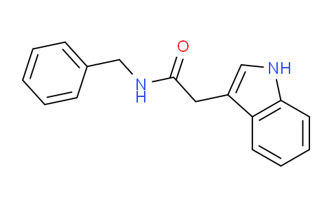 CAS No. 73031-14-8, N-Benzyl-2-(1H-indol-3-yl)acetamide