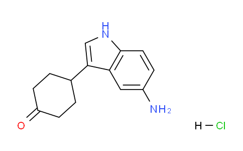 CAS No. 1416439-27-4, 4-(5-Amino-1H-indol-3-yl)cyclohexanone hydrochloride