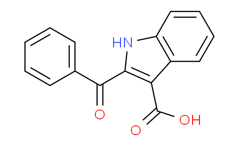 CAS No. 74588-82-2, 2-Benzoyl-1H-indole-3-carboxylic acid