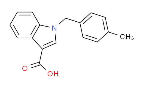 CAS No. 943117-12-2, 1-(4-Methylbenzyl)-1H-indole-3-carboxylic acid