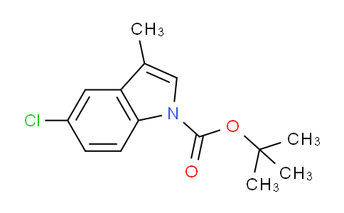 MC729708 | 168143-72-4 | tert-Butyl 5-chloro-3-methyl-1H-indole-1-carboxylate