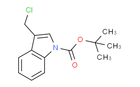 CAS No. 862704-32-3, tert-Butyl 3-(chloromethyl)-1H-indole-1-carboxylate