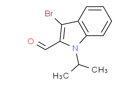 CAS No. 1956380-75-8, 3-Bromo-1-isopropyl-1H-indole-2-carbaldehyde