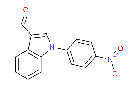 CAS No. 65439-88-5, 1-(4-Nitrophenyl)-1H-indole-3-carbaldehyde