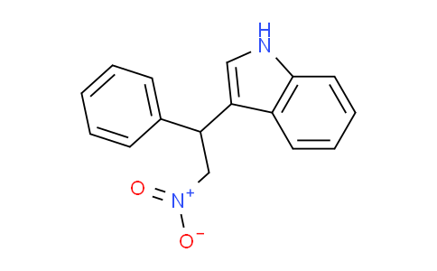 CAS No. 51626-47-2, 3-(2-Nitro-1-phenylethyl)-1H-indole